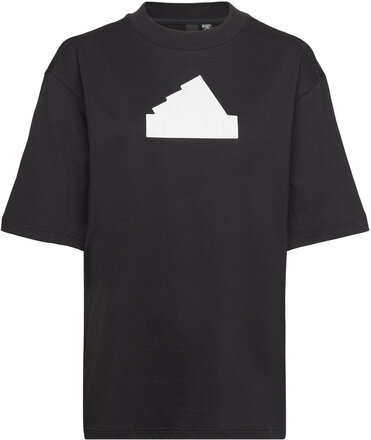 Future Icons Badge Of Sport Boyfriend T-Shirt Tops T-shirts & Tops Short-sleeved Black Adidas Sportswear