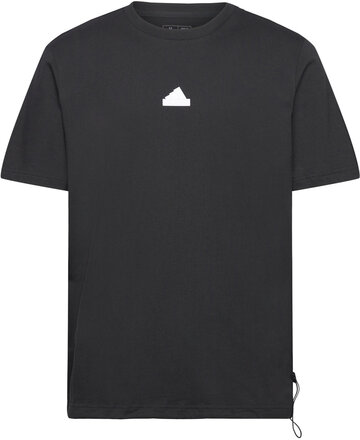 M Ce Q1 T Sport T-Kortærmet Skjorte Black Adidas Sportswear