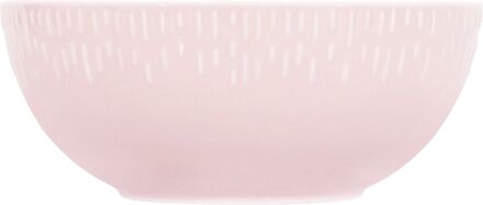Confetti Saladbowl W/Relief 1 Pcs . Giftbox Home Tableware Bowls & Serving Dishes Salad Bowls Pink Aida