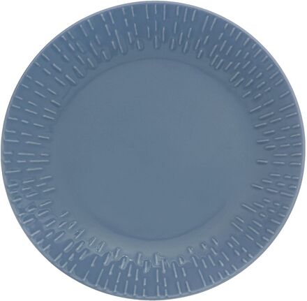 Confetti Dessert Plate W/Relief 1 Pcs Giftbox Home Tableware Plates Small Plates Blue Aida