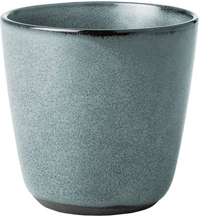 Raw Northern Green - Single Wall Mug Home Tableware Cups & Mugs Coffee Cups Grey Aida