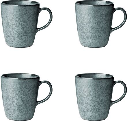 Raw Mug With Handle Northern Green Home Tableware Cups & Mugs GlÖgg Mugs Green Aida