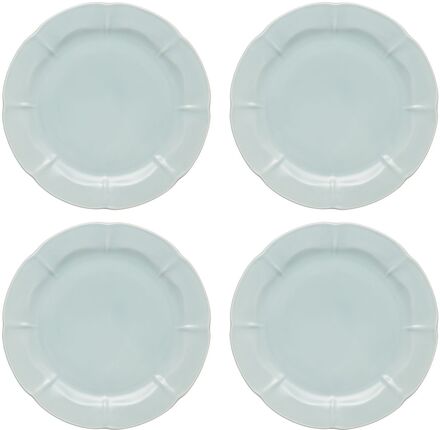 Søholm Solvej Dinner Plate 4 Pcs Home Tableware Plates Dinner Plates Blue Aida