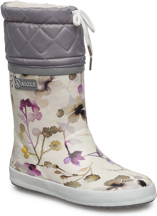 Ai Giboulee Wildflower Shoes Rubberboots High Rubberboots Lined Rubberboots Multi/mønstret Aigle*Betinget Tilbud