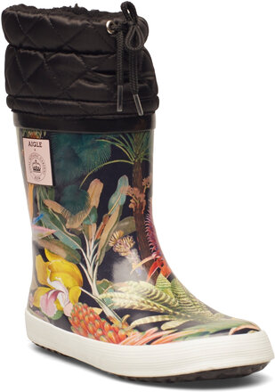 Ai Giboulee Kew Garden Shoes Rubberboots High Rubberboots Lined Rubberboots Multi/mønstret Aigle*Betinget Tilbud