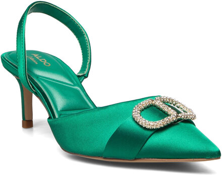 Decora Shoes Heels Pumps Sling Backs Green ALDO