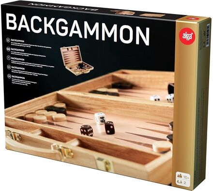 Backgammon Toys Puzzles And Games Games Board Games Multi/patterned Alga