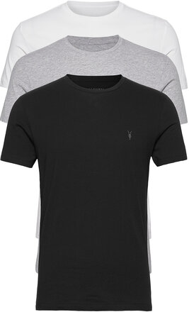 Tonic Ss Crew 3 Pk T-shirts Short-sleeved Svart AllSaints*Betinget Tilbud