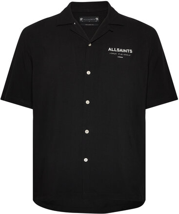 Underground Ss Shirt Tops Shirts Short-sleeved Black AllSaints