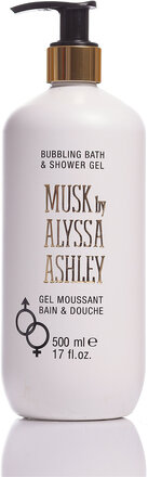 Musk Bath & Showergel Beauty WOMEN Skin Care Body Shower Gel Nude Alyssa Ashley*Betinget Tilbud