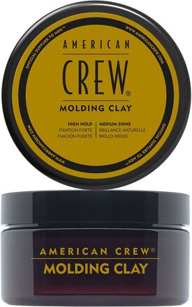 Pucks Molding Clay 85 Gr Stylingkrem Hårprodukter Nude American Crew*Betinget Tilbud