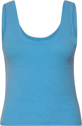 Damsville Tops T-shirts & Tops Sleeveless Blue American Vintage