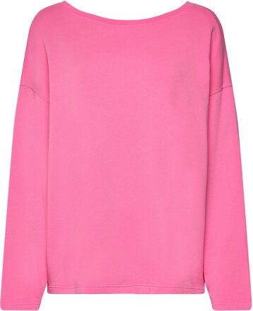 Hapylife Tops T-shirts & Tops Long-sleeved Pink American Vintage