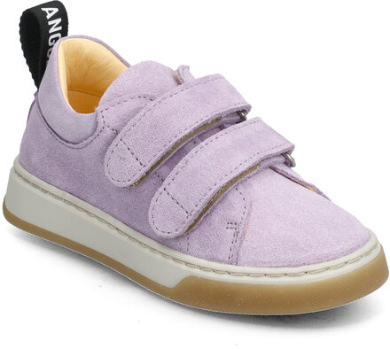 Shoes - Flat - With Velcro Low-top Sneakers Purple ANGULUS