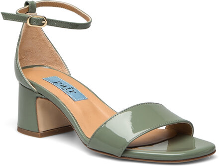 Medium Heelcap Designers Heels Heeled Sandals Green Apair