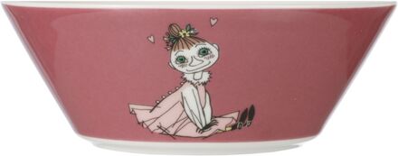 Moomin Bowl Ø15Cm Mymble Home Tableware Bowls Breakfast Bowls Pink Arabia