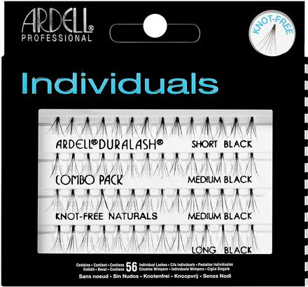 Individual Knot-Free Combo Øjenvipper Makeup Black Ardell