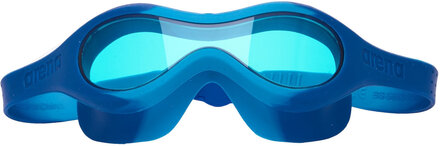 Spider Kids Mask Accessories Sports Equipment Swimming Accessories Blå Arena*Betinget Tilbud
