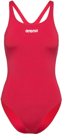 Women's Team Swimsuit Swim Pro Solid Sport Swimsuits Red Arena