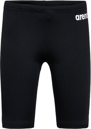 Boy's Team Swim Jammer Solid Sport Swimshorts Black Arena