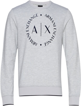 Sweatshirt Sweat-shirt Genser Grå Armani Exchange*Betinget Tilbud