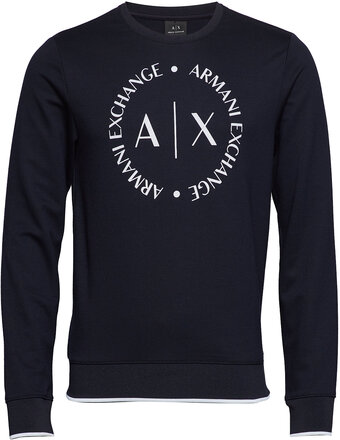 Sweatshirt Sweat-shirt Genser Blå Armani Exchange*Betinget Tilbud