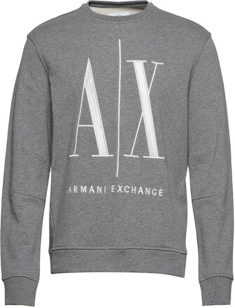 Sweatshirt Sweat-shirt Genser Grå Armani Exchange*Betinget Tilbud