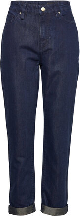 5 Pockets Jeans Bottoms Jeans Straight-regular Navy Armani Exchange