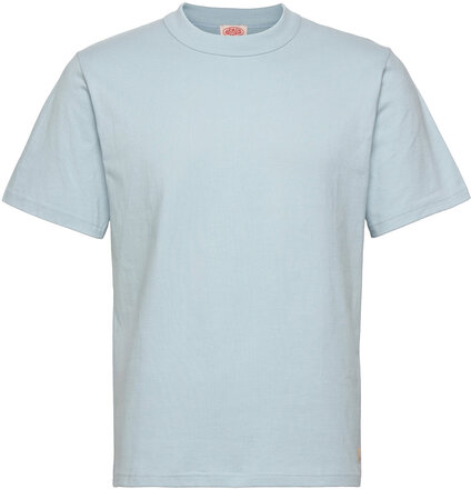Basic T-Shirt Héritage T-shirts Short-sleeved Blå Armor Lux*Betinget Tilbud