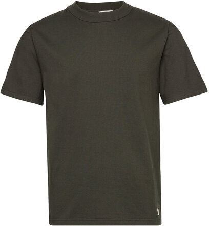 Basic T-Shirt Héritage T-shirts Short-sleeved Grønn Armor Lux*Betinget Tilbud
