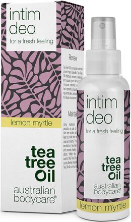Intim Deo To Prevent Unwanted Odor - Lemon Myrtle 100 Ml Beauty WOMEN Sex And Intimacy Hygiene Products Shower Gel Nude Australian Bodycare*Betinget Tilbud