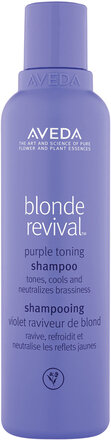 Blonde Revival Purple Toning Shampoo Beauty Women Hair Care Silver Shampoo Purple Aveda