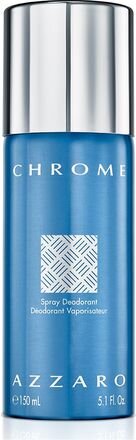 Chrome Deodorant Spray Beauty MEN Deodorants Spray Nude AZZARO*Betinget Tilbud