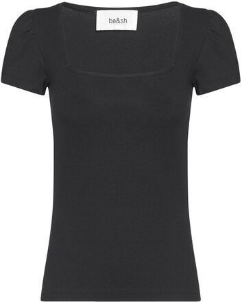 Top Odelia Designers Blouses Short-sleeved Black Ba&sh