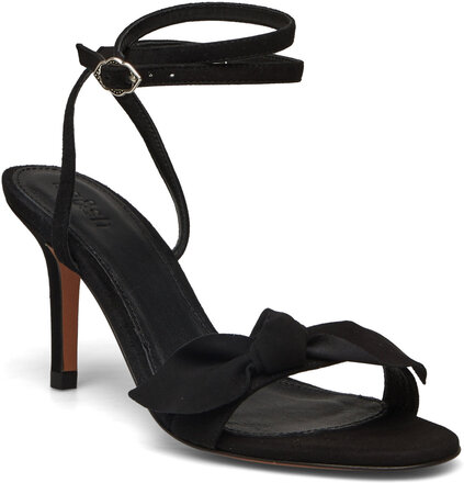 Carmine Sandals Sandal Med Hæl Svart Ba&sh*Betinget Tilbud