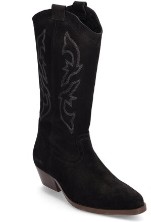 Bottes Claurys Shoes Boots Cowboy Boots Black Ba&sh