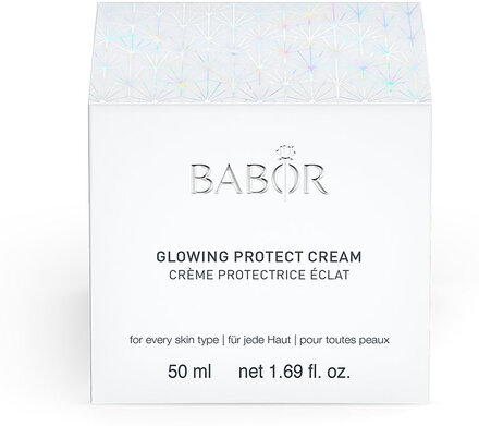 Glowing Protect Cream Beauty WOMEN Skin Care Face Day Creams Nude Babor*Betinget Tilbud