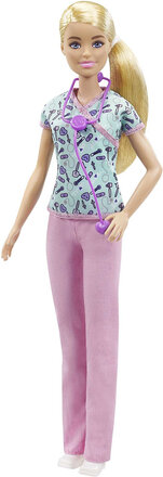 Nurse Doll Toys Dolls & Accessories Dolls Multi/patterned Barbie