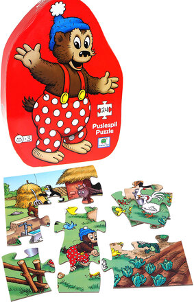 Rasmus Klump Deco Puzzle Toys Puzzles And Games Puzzles Multi/patterned Rasmus Klump