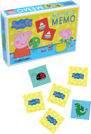 Peppa Pig My First Memory Toys Puzzles And Games Games Memory Multi/patterned Gurli Gris