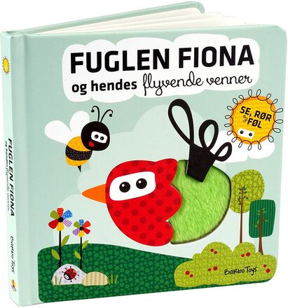 Wacky Wonders Bog - Se, Rør Og Føl - Fuglen Finoa Toys Baby Books Story Books Multi/patterned Barbo Toys