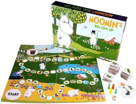 Big Tidy Up - Mumitroldene Toys Puzzles And Games Games Board Games Multi/mønstret MUMIN*Betinget Tilbud