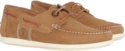 Barbour Wake Designers Boat Shoes Brown Barbour