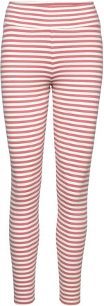 Ludmilla Tights Gots Bottoms Leggings Coral Basic Apparel