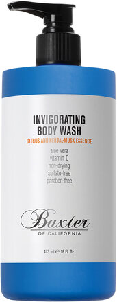 Invigorating Body Wash Citrus 473Ml Beauty MEN Skin Care Body Shower Gel Nude Baxter Of California*Betinget Tilbud