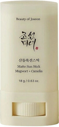 Beauty Of Joseon Matte Sun Stick: Mugwort + Camelia 18G Solkräm Ansikte Nude Beauty Of Joseon
