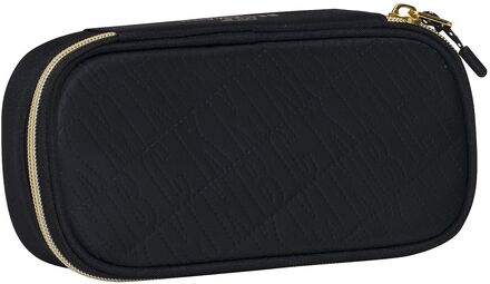 Sport Jr. Oval Pencil Case - Black Gold Accessories Bags Pencil Cases Black Beckmann Of Norway