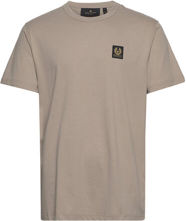 Belstaff T-Shirt Blue Flint T-shirts Short-sleeved Beige Belstaff*Betinget Tilbud