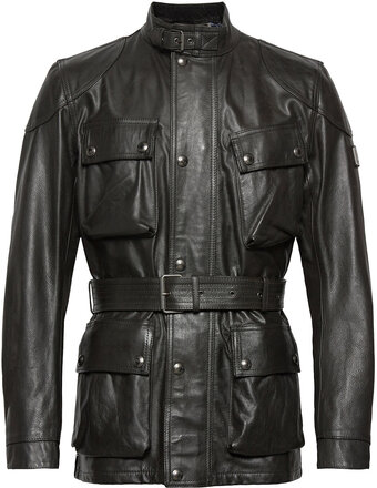 Trialmaster Panther Jacket Designers Jackets Leather Black Belstaff