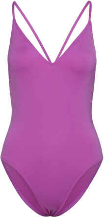 Sol Searcher Piece Sport Swimsuits Purple Billabong